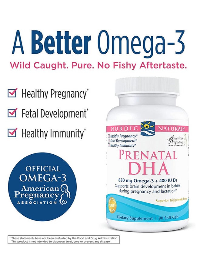 NORDIC NATURALS Prenatal DHA 90 Softgels  - Image 5