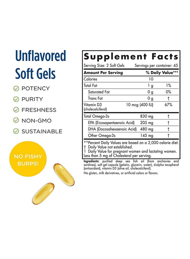 NORDIC NATURALS Prenatal DHA 90 Softgels - Image 5