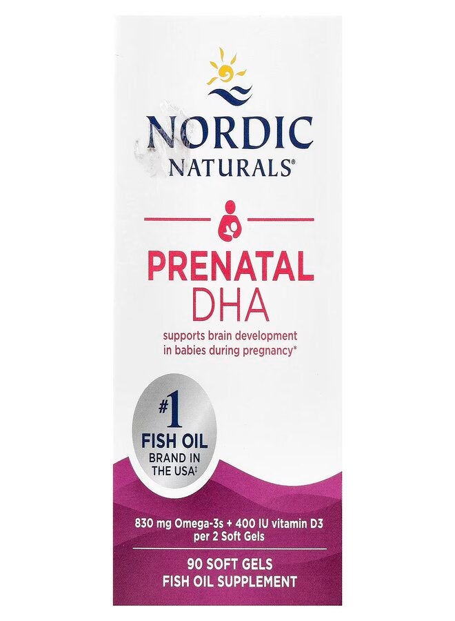 NORDIC NATURALS Prenatal DHA 90 Softgels - Image 1