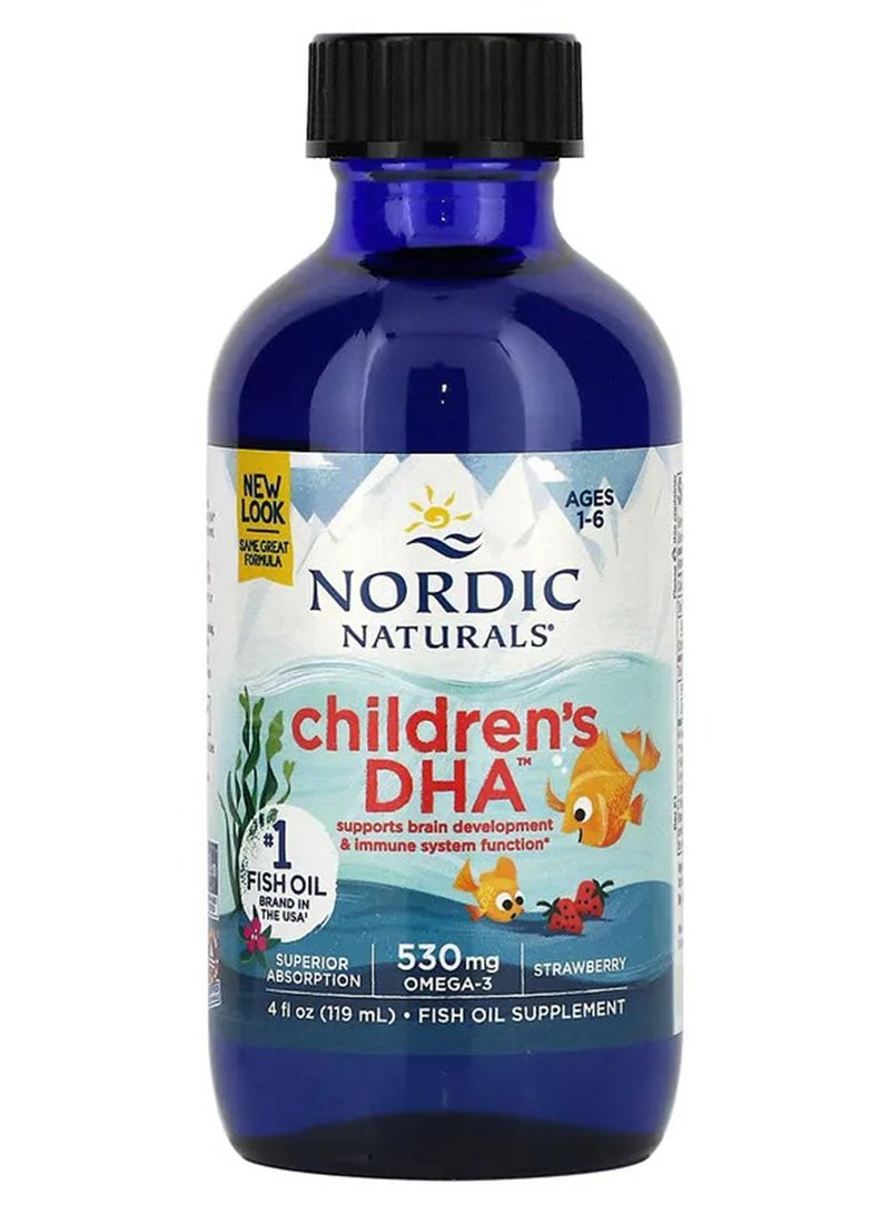NORDIC NATURALS Children's DHA, 4oz - Image 1