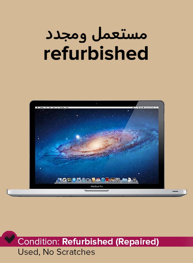 Apple Refurbished - MacBook Pro (2011) Laptop With 15.4-Inch  Display, Core i7 Processor/Quad Core/8GB RAM/256GB SSD/macOS Silver - Image 1