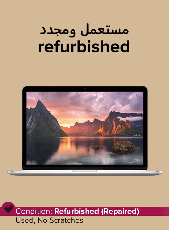 Apple Refurbished - MacBook Pro (2015) Laptop With 13-Inch  Display, Core i5 Processor/Dual Core/8GB RAM/256GB SSD/macOS English Silver  - Image 1