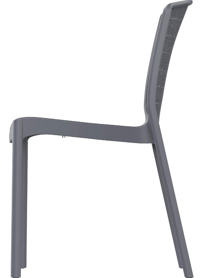 كوزموبلاست كرسي سيدارجرين بدون ذراعين رصاصي - Image 5