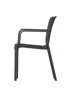 Cosmoplast Woodgrain Armchair- Brown  - Image 3