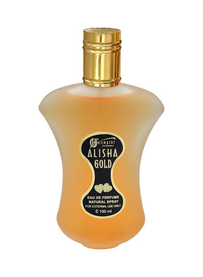 Al Hunaidi Perfumes Alisha Gold EDP 100ml - Image 1