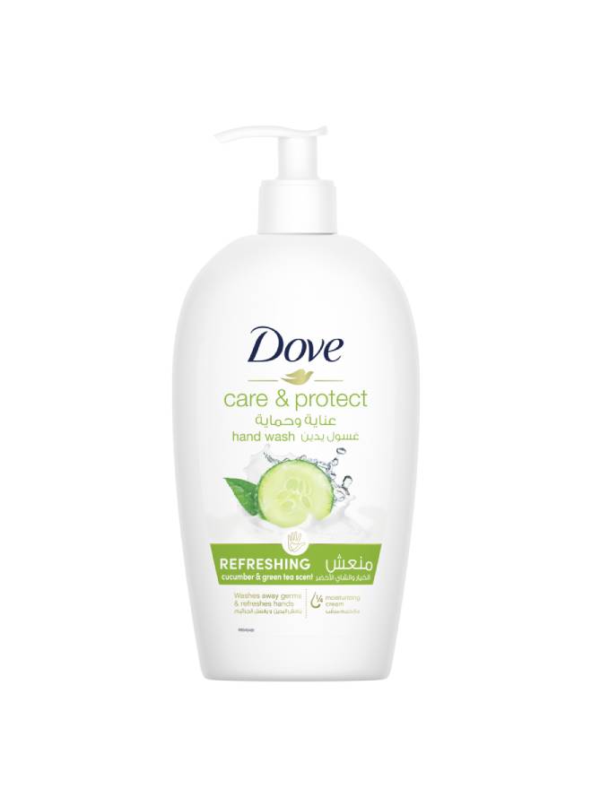 دوف غسول اليدين المرطب من أسرار التغذية مصنوع من الخيار والشاي الأخضر للحصول على أيدي ناعمة وملساء - Image 1