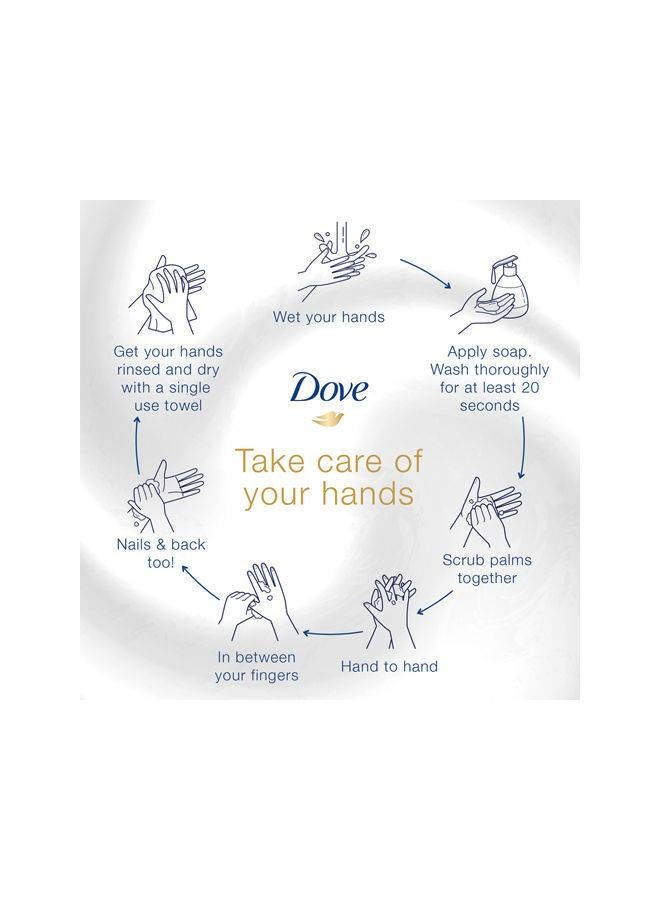 Dove Care & Protect Handwash Made with Shea butter & Warm Vanilla for Soft Smooth hands 500ml