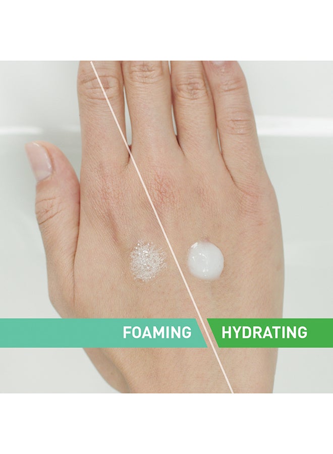 CeraVe Foaming Cleanser For Normal To Oily Skin With Hyaluronic Acid 236ml - Image 4