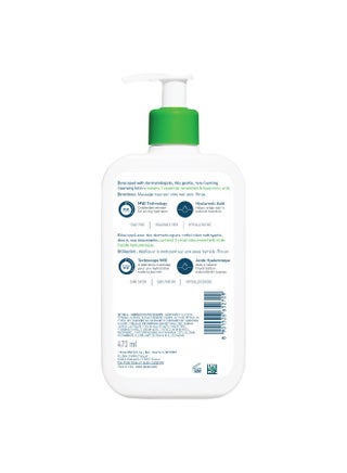 Hydrating Cleanser For Normal To Dry Skin With Hyaluronic Acid Clear 473ml - view 2