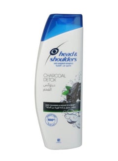 Charcoal Detox Anti-Dandruff Shampoo Multicolour 400ml