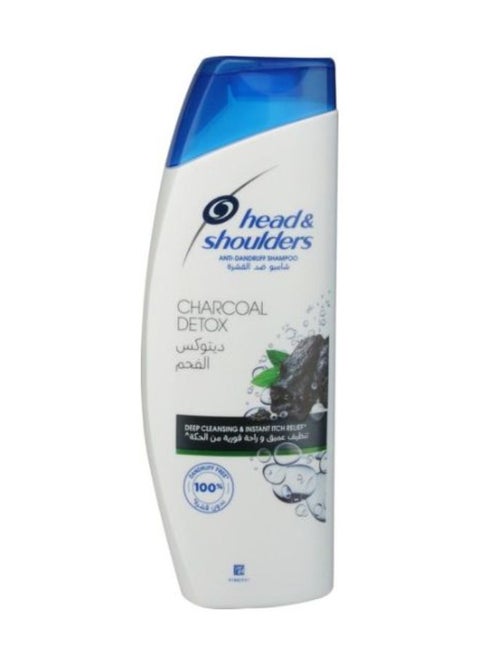 Oxygenated Charcoal Detox Anti Dandruff Shampoo 400ml