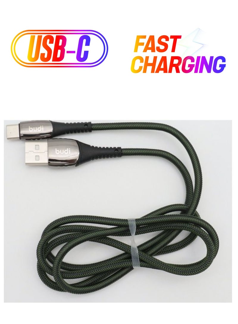 budi Auto Disconnect Charging Cable Black  - Image 1