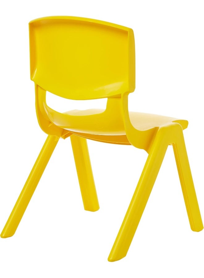 Cosmoplast - Plastic Junior Deluxe Chair  38 x 32 x 53cm- (Yellow) Yellow 38 x 32 x 53cm - Image 1