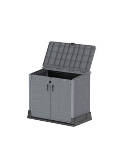 Cosmoplast Plastic Outdoor Garage Storage Shed 850 liters Dark Grey 850.0Liters  - Image 5