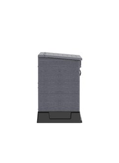 Cosmoplast Plastic Outdoor Garage Storage Shed 850 liters Dark Grey 850.0Liters  - Image 3