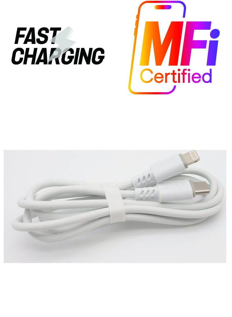 budi Charge And Sync Cable White  - Image 1