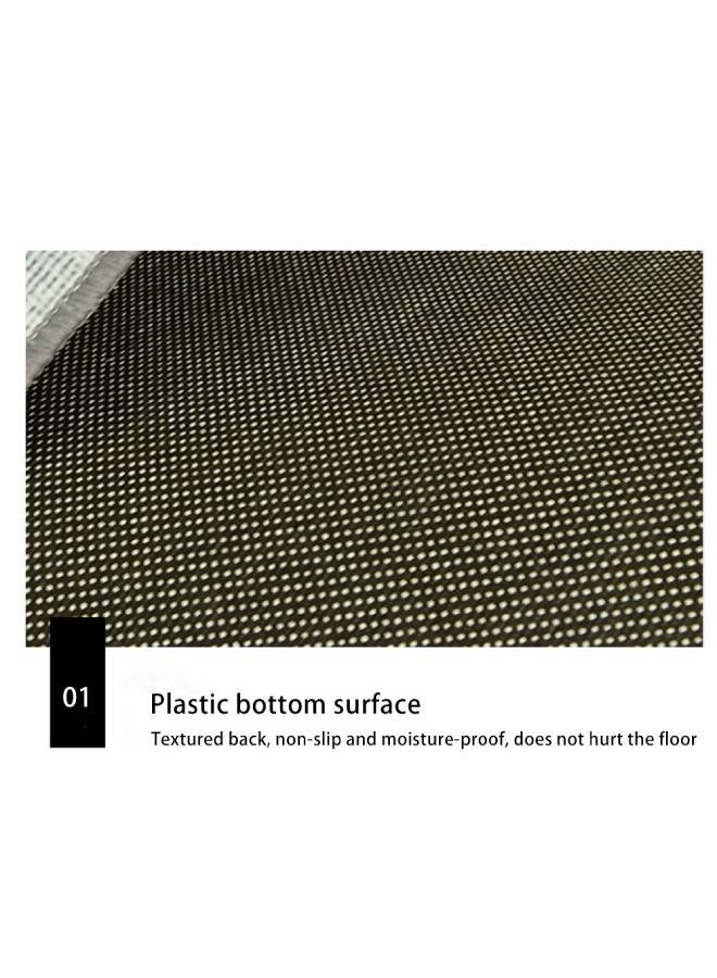 Sharpdo - Rectangular Soft Touch Carpet Multicolour Rectangle Shape Carpet Rug for Living Room Bedroom Floor Mats Multicolour 200x300cm - Image 1