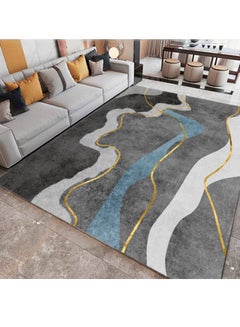 Rectangular Soft Touch Carpet Multicolour Rectangle Shape Carpet Rug for Living Room Bedroom Floor Mats Multicolour 200x300cm