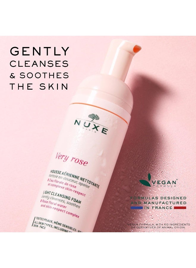 NUXE - Very Rose Light Cleansing Foam 150ml - Image 1