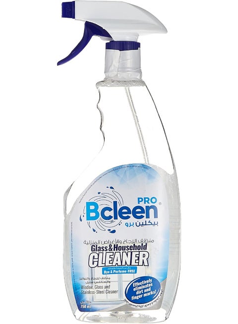 Glass And Household Cleaner Clear 750ml
