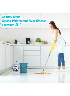 Bcleen Disinfectant Floor Cleaner Lavender Scent Clear 3Liters  - Image 4