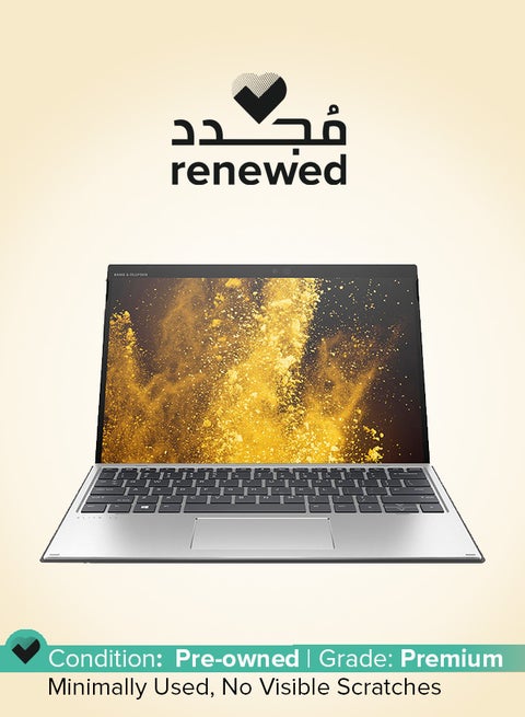 Renewed - Elite x2 G4 Tablet PC Laptop With 13-Inch Touchscreen Display, Core i5-8265U Processor/8GB RAM/256GB SSD/Intel UHD Graphics/No Silver