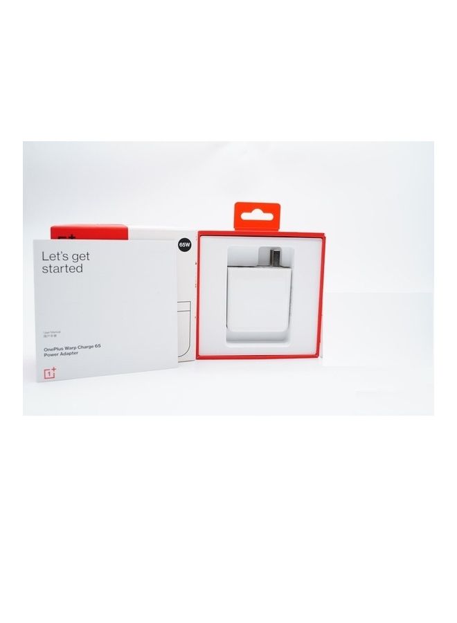 OnePlus Warp Charge Power Adapter White - Image 4