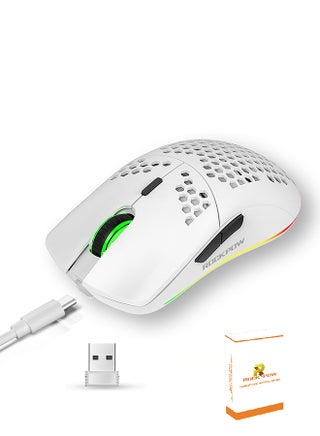 ماوس ألعاب لاسلكية بتردد 2.4 جيجاومعدل نقاط لكل بوصة قابل للتعديل مع مُستقبِل USB - pnsku/N47618831A/45/_/1721060502/2ab4790a-97cf-4878-a927-7c6f1df7abe9