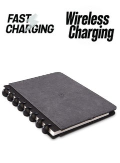 Wireless Charging Pad Notebook Grey