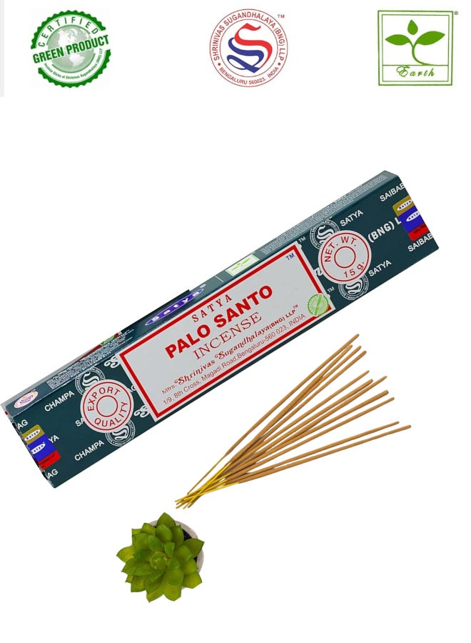 Satya Palo Santo Incense Sticks Brown - Image 1