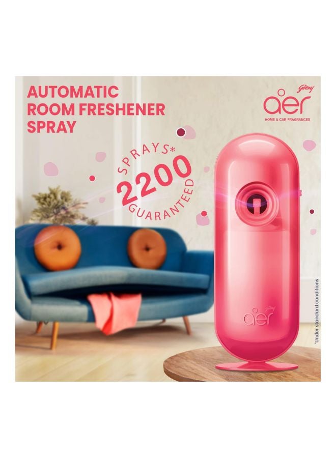 Godrej Automatic Air Freshener Auto Petal Crush Pink 225ml  - Image 2