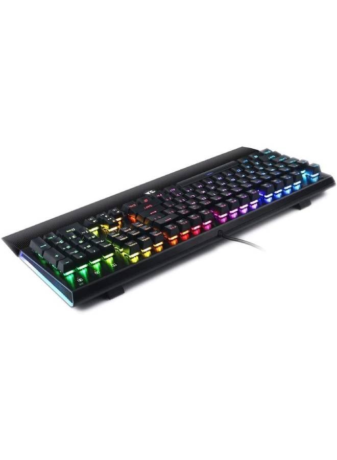 REDRAGON - K569 ARYAMAN RGB Mechanical Gaming Keyboard, Blue switch - Image 1