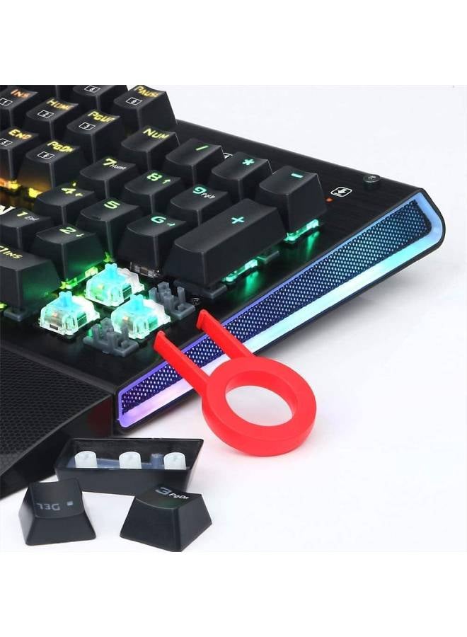 REDRAGON - K569 ARYAMAN RGB Mechanical Gaming Keyboard, Blue switch - Image 1
