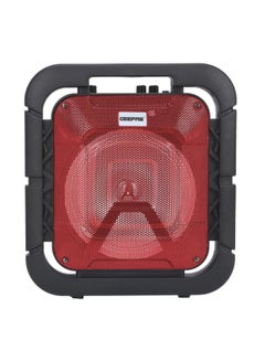 Rechargeable Professional Speaker - Portable 30000W PMPO With TWS Connection GMS11189 Black/Red