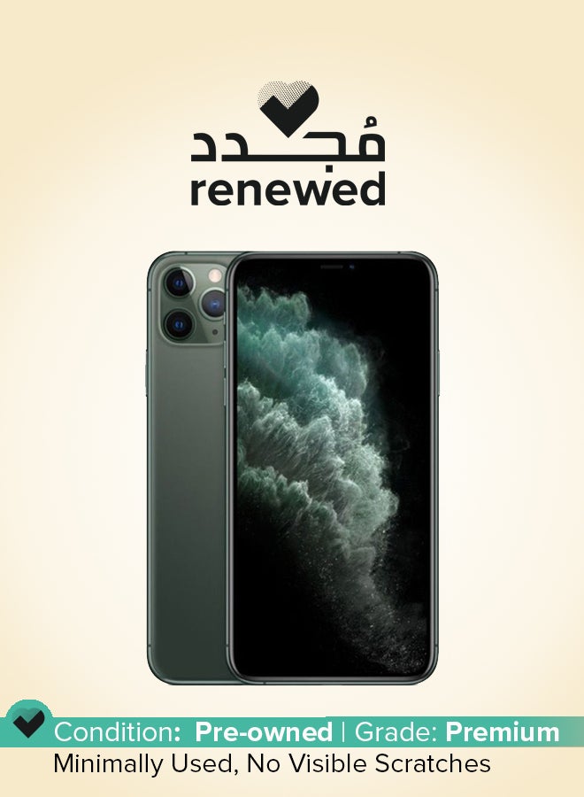 Apple Renewed - iPhone 11 Pro Max 64GB Midnight Green 4G With Facetime - International Version - Image 1