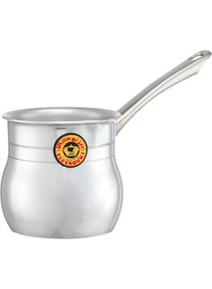 Power Aluminum Milk Pot With Handle Silver Size 3