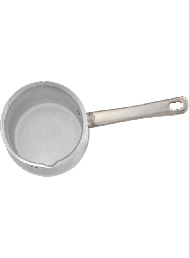 El Zenouki - Power Aluminum Milk Pot With Handle Silver Size 3 - Image 1