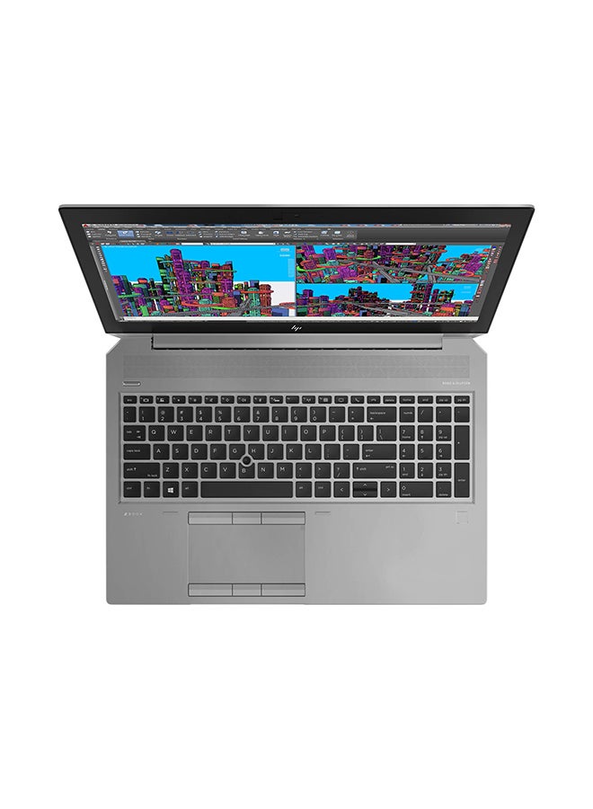 إتش بي - مُجدد - لابتوب زيد بوك 15 G5 (2019) بشاشة مقاس 15.6 بوصة ومعالج إنتل كور i7 من الجيل الثامن/وذاكرة رام سعة 16 جيجابايت/ومحرك أقراص SSD سعة 1 تيرابايت/وبطاقة رسومات إنفيديا جيفورس من سلسلة GTX سعة 4 جيجابايت مع لوحة مفاتيح باللغتين العربية والإنجليزية اللغة الإنجليزية فضي - Image 1