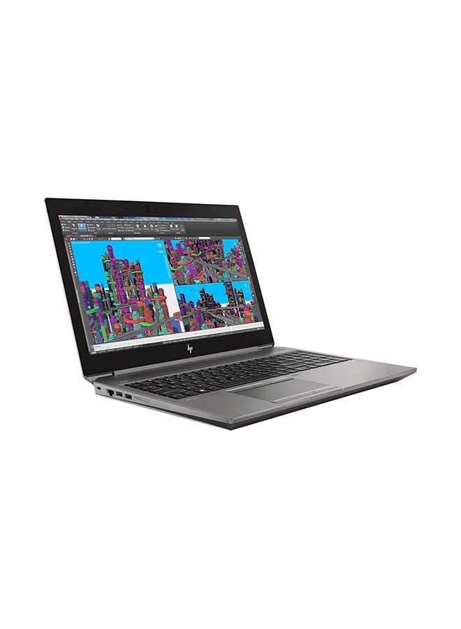 HP Renewed - ZBook 15 G5 Laptop With 15.6-Inch Display, Intel Core i7-8th Gen/16GB RAM/1TB SSD/4GB Nvidia GeForce GTX Series English Silver - Image 3