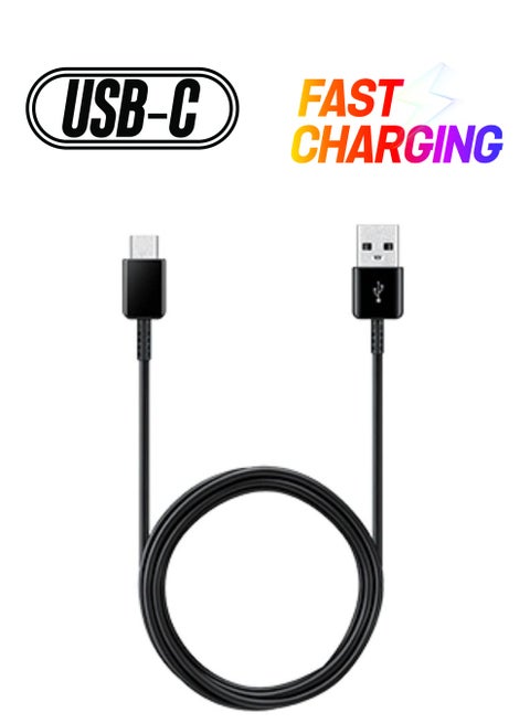 كابل شحن ومزامنة بيانات أصلي بمنفذ USB Type C من سامسونج أبيض