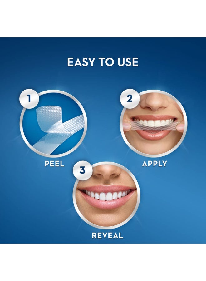 Crest 20-Piece 3D Whitening Strips Removes 10 Years of Set-in-Stains Clear  - Image 2