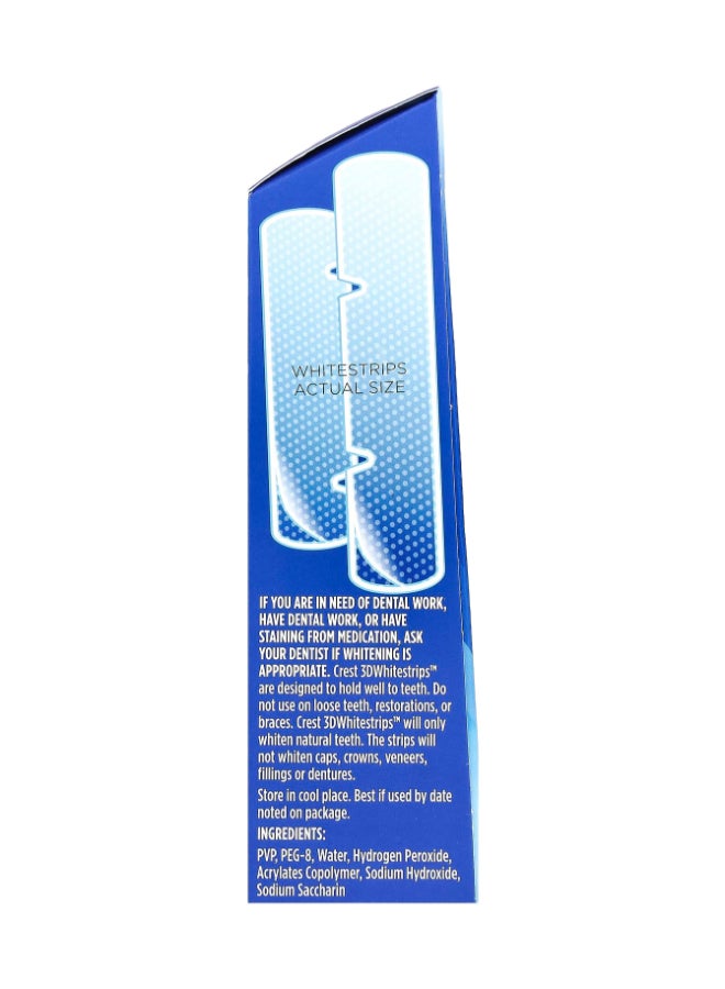 Crest 20-Piece 3D Whitening Strips Removes 10 Years of Set-in-Stains Clear  - Image 4