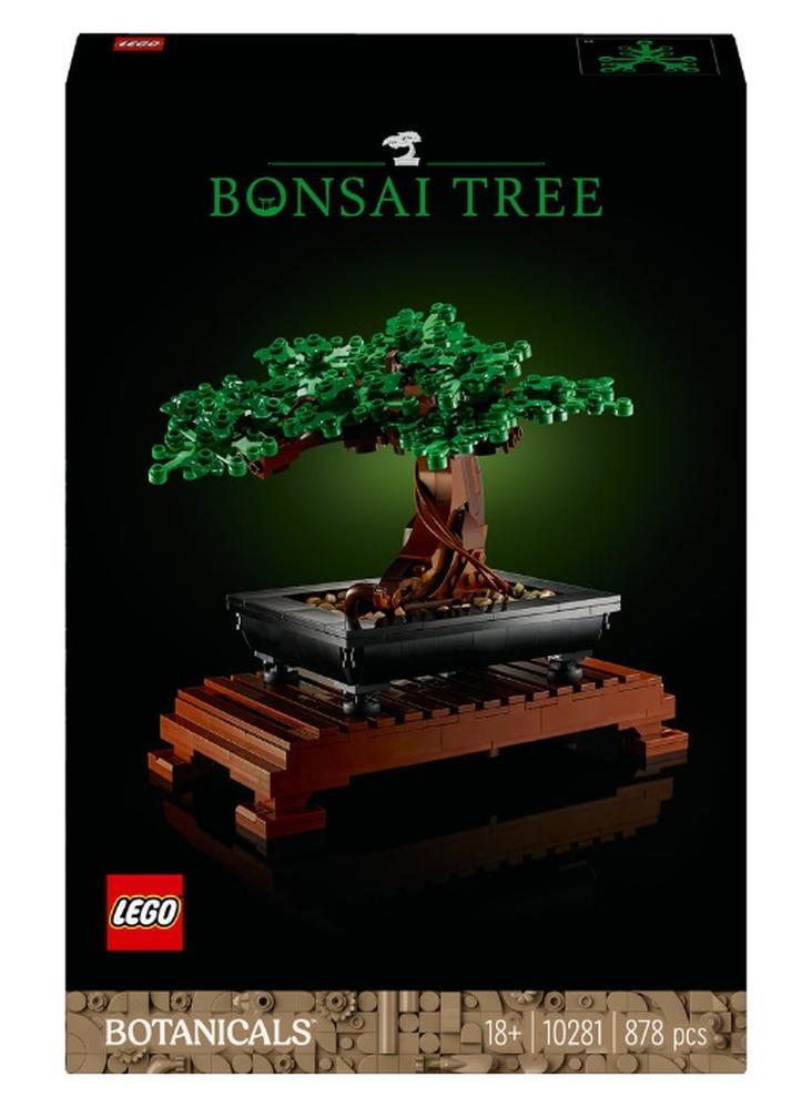 ليغو مجموعة شجرة البونساي 10281 من LEGO®‎؛ مشروع لتركيز العقل مع قطعة عرض جميلة لتستمتعوا بها (878 قطعة) - Image 1