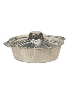 LeDari 3-Piece Aluminum Cooking Pots Silver 1150ml 