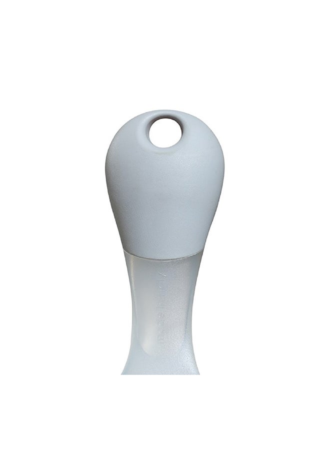 Anti-scratch Window And Shower Squeegee With Rubber Ergonomic Grip White/Grey 25cm
