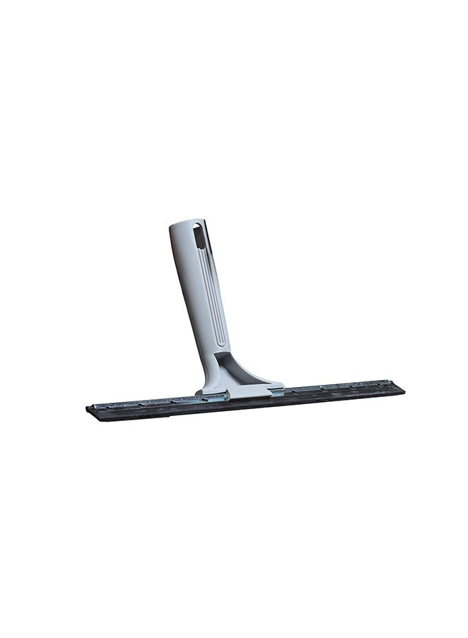 APEX Anti-scratch Window Squeege With Steel Rubber Holder Grey/Black 25cm  - Image 2