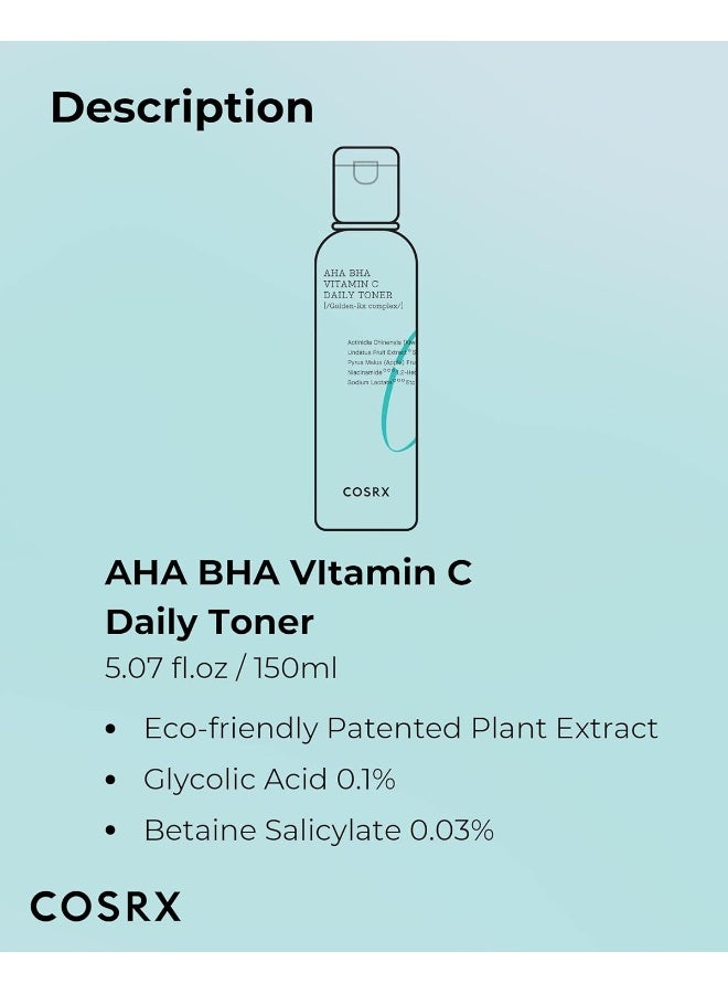 Cosrx - Refresh Aha Bha Vitamin C Daily Toner 150ml - Image 1