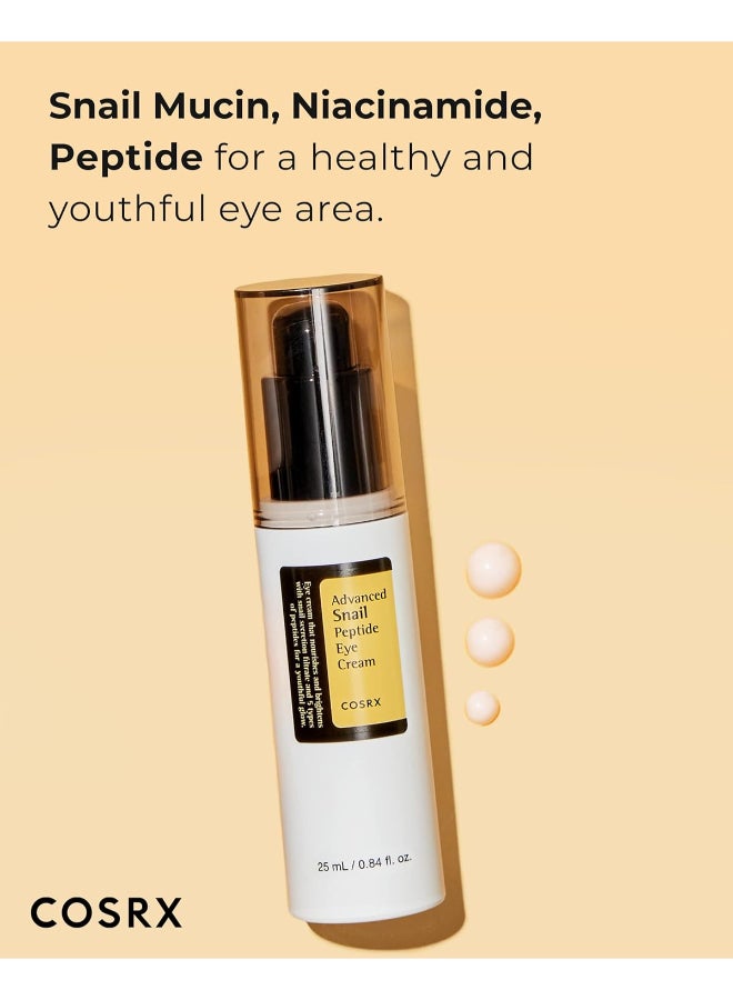 COSRX Advanced Snail, Peptide Eye Cream (25 Ml) 25ml - Image 4