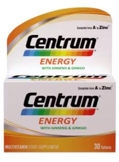 Centrum Energy Multivitamin 30 Tablets  - Image 3