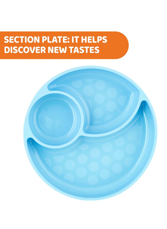 Easy Menu Silicone Plate With Suction Cup 12M+, Blue - pnsku/N47865382A/45/_/1713964326/219a3884-e9ea-4502-812f-a86278c1a92a